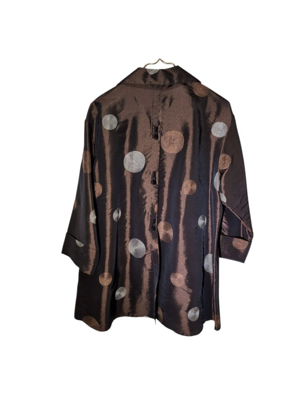 IC by Connie K Womens Jacket Art to Wear Artsy Statement Made In USA Large - Picture 2 of 7
